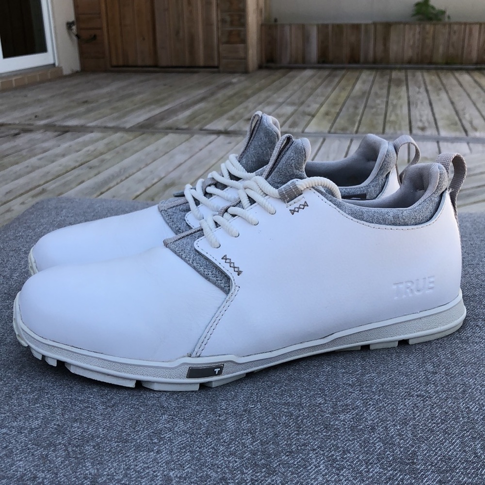 TRUE LINKSWEAR / Originals ZERO DROP Leather Golf Shoes / WORN ONCE!